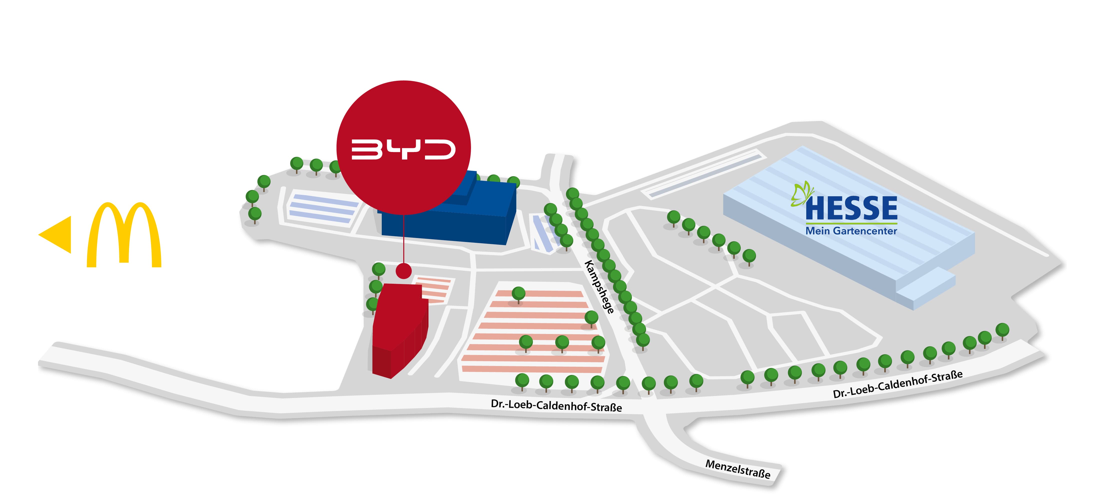 BYD Autohaus + Werkstatt