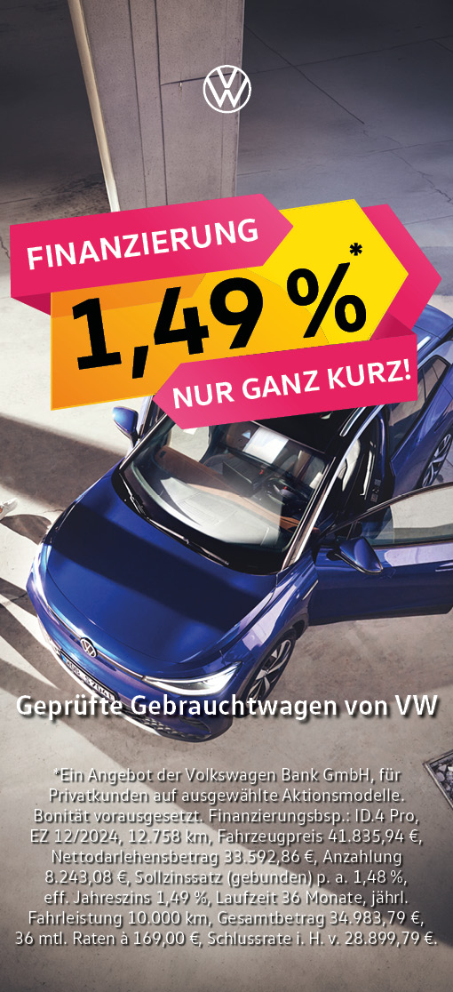 VW GW 1,49 % Finanzierung
