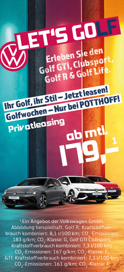 VW NW Gölfe Privatleasing