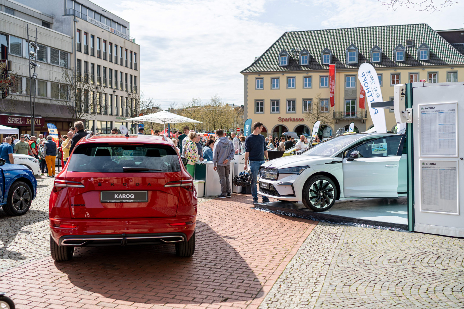 Wir begrüßen den Frühling: Autohaus POTTHOFF beim Hammer Mobilitätstag 2024