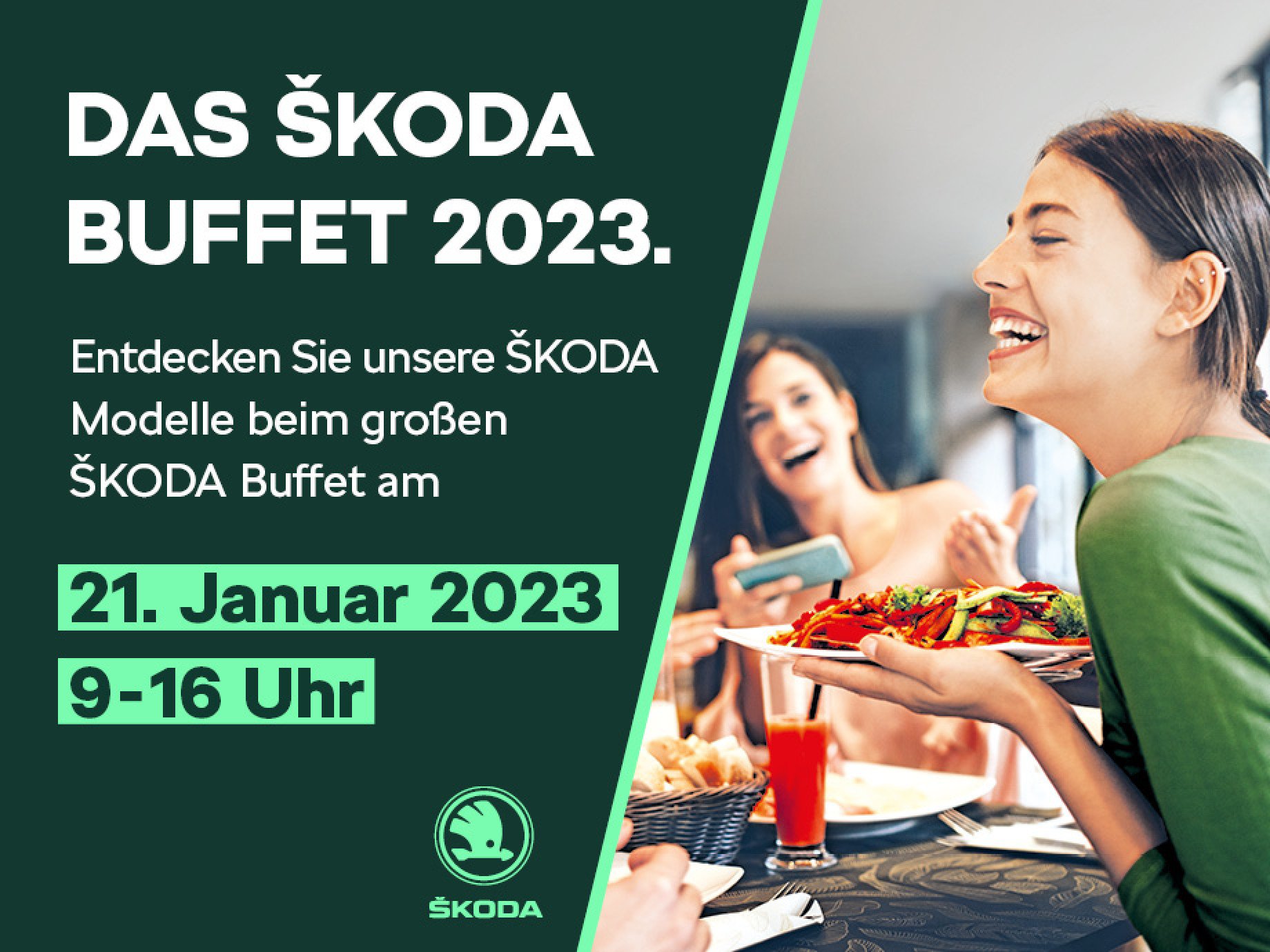 Entdecken Sie Škoda neu – bei unserem Škoda Buffet 2023!