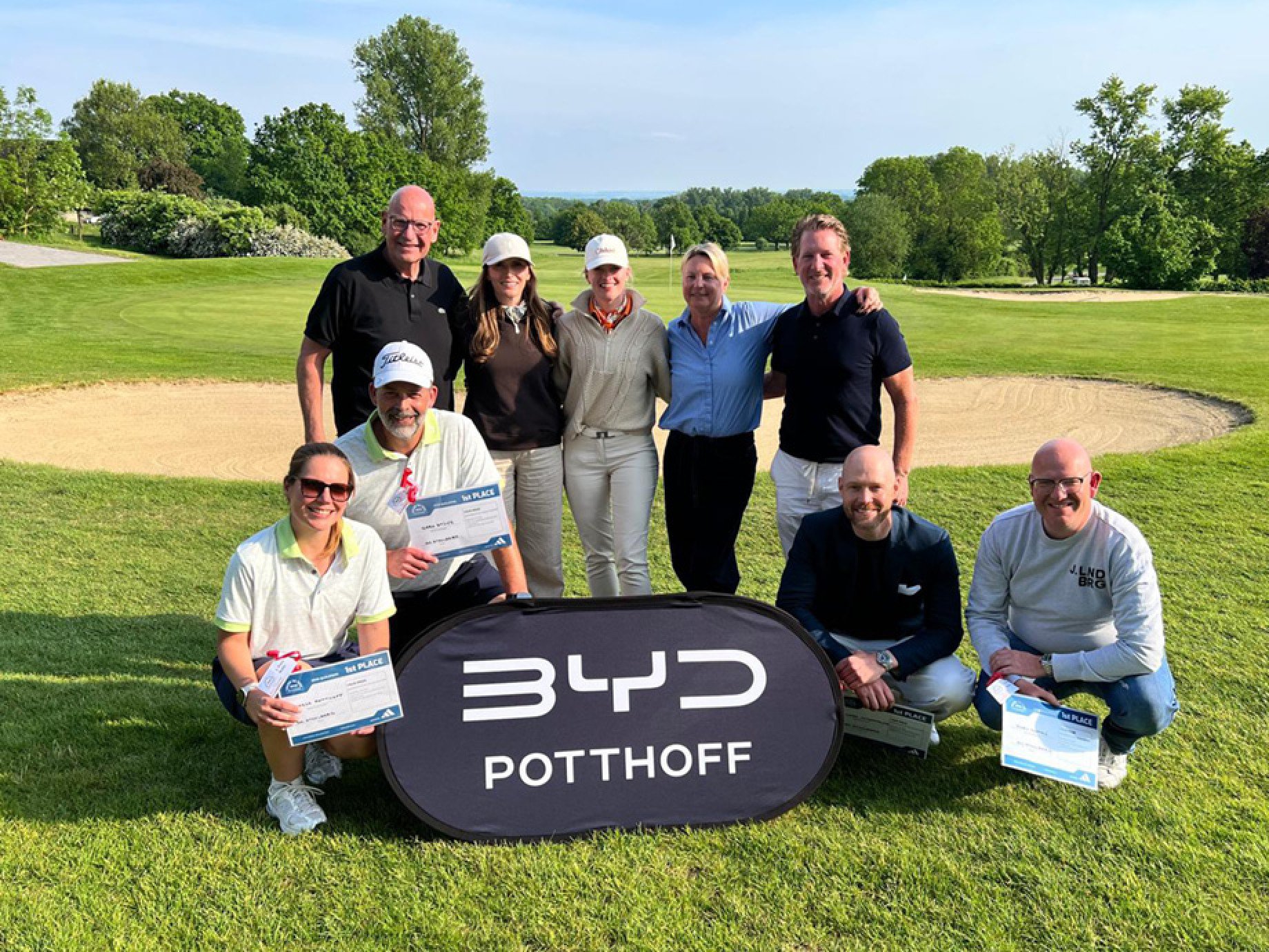 Gelungene Premiere: „Follow The Pros by BYD POTTHOFF“ begeistert am Golfclub Stahlberg.