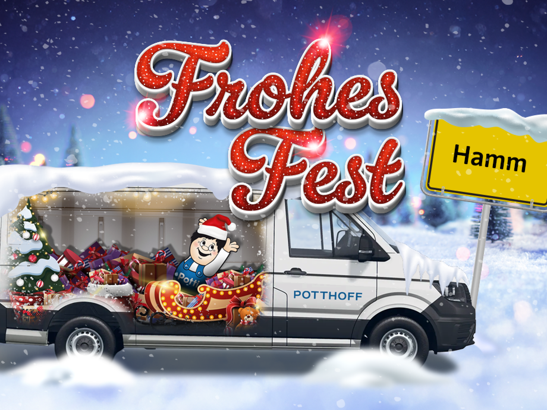 POTTHOFF wünscht Ihnen ein besinnliches und Frohes Fest