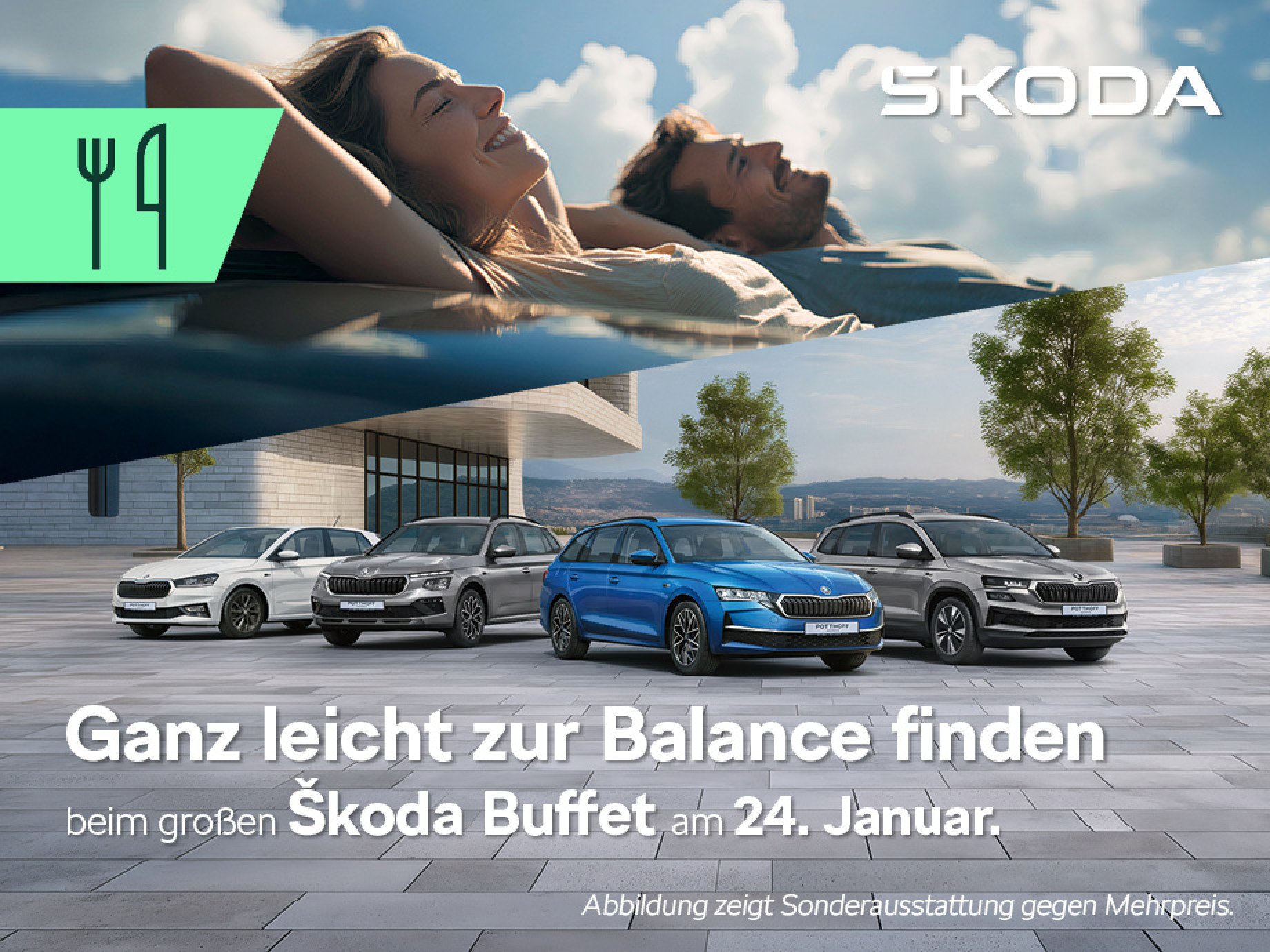 Škoda Buffet 2026! Ganz leicht zur Balance finden bei POTTHOFF!