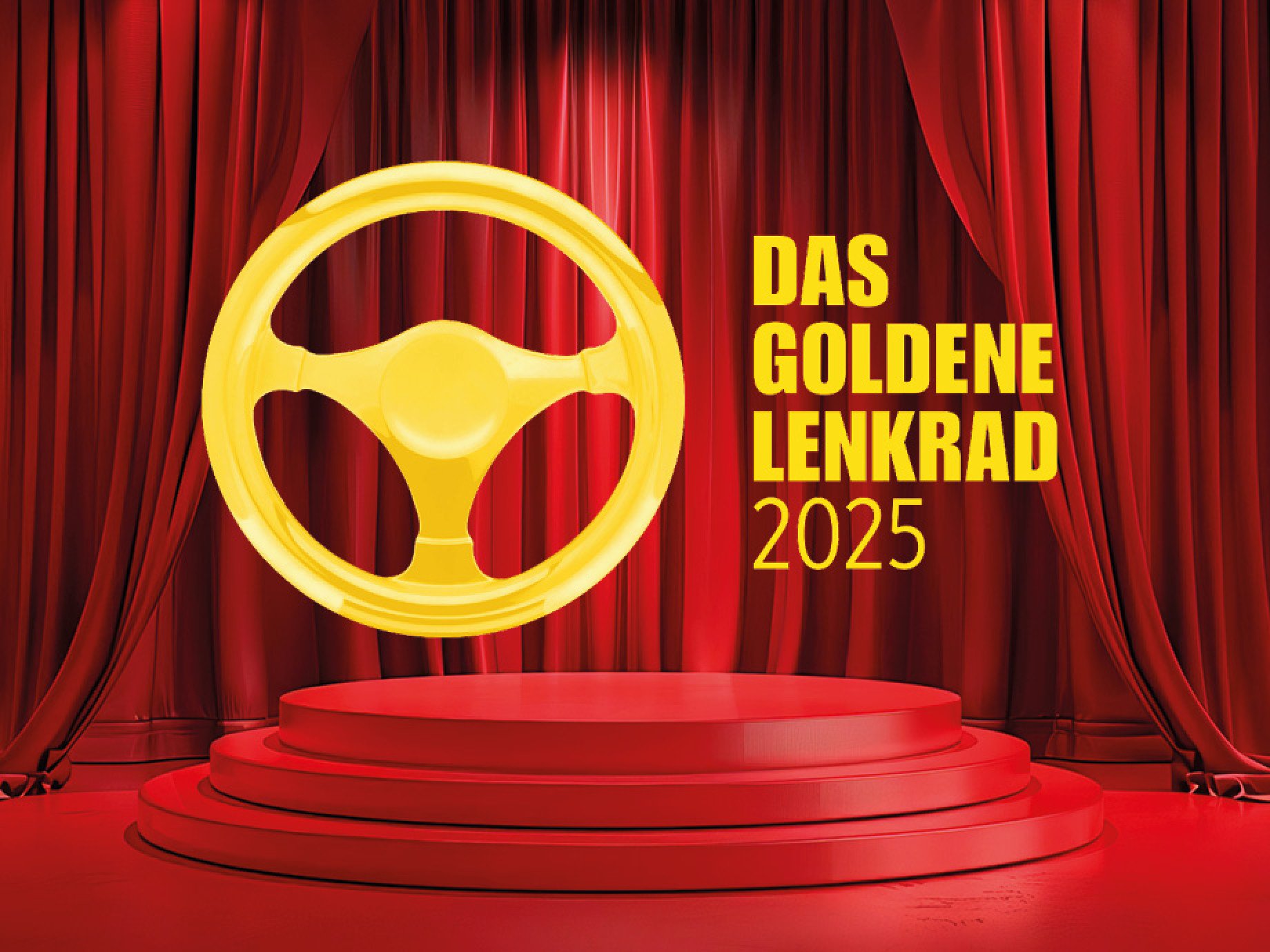 Volkswagen schreibt Geschichte: Gleich vier Modelle holen „Das Goldene Lenkrad“.