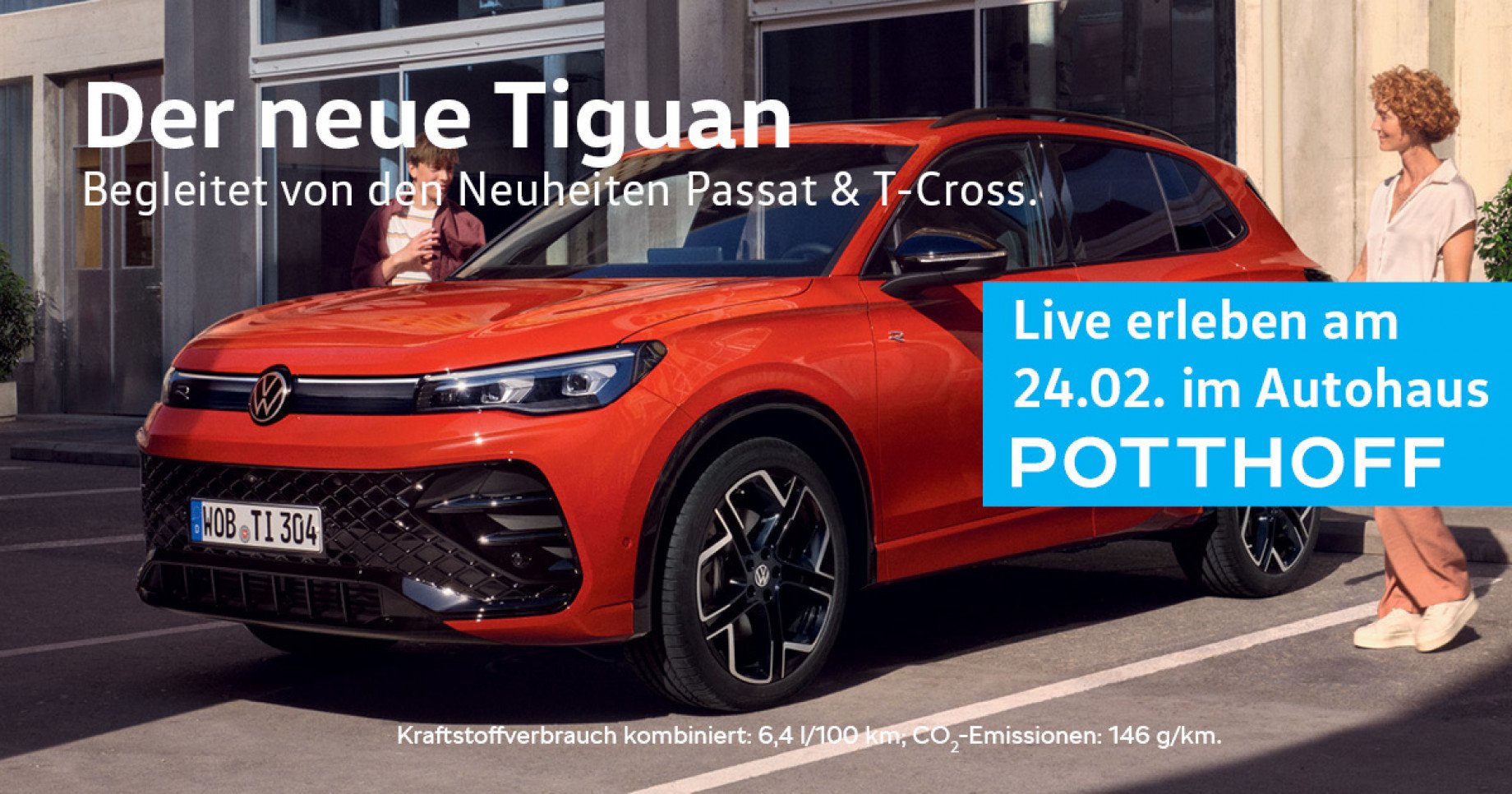 Vorstellung des neuen VW Tiguan und  Passat beim Autohaus POTTHOFF!