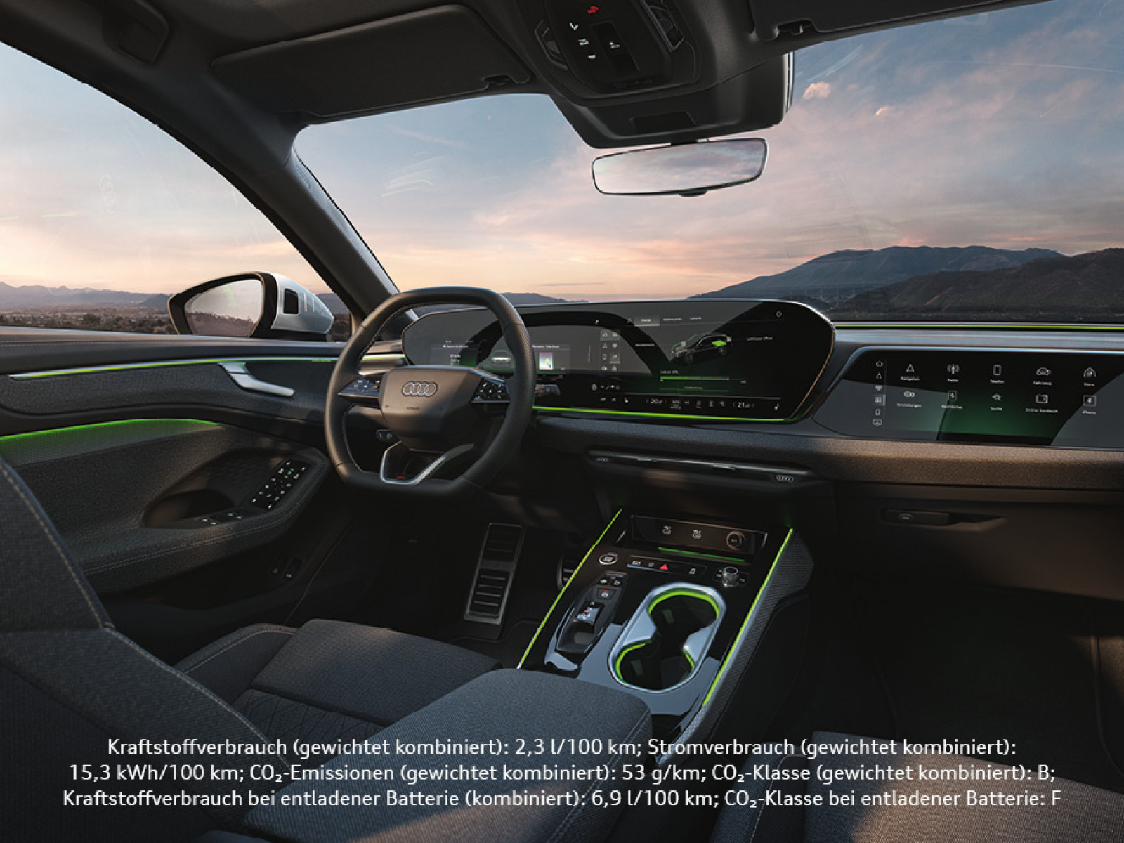 Jetzt bestellbar! Stark im Auftritt, sparsam im Verbrauch: der Audi A6 Avant e-hybrid ab 469,- €¹ mtl. leasen.