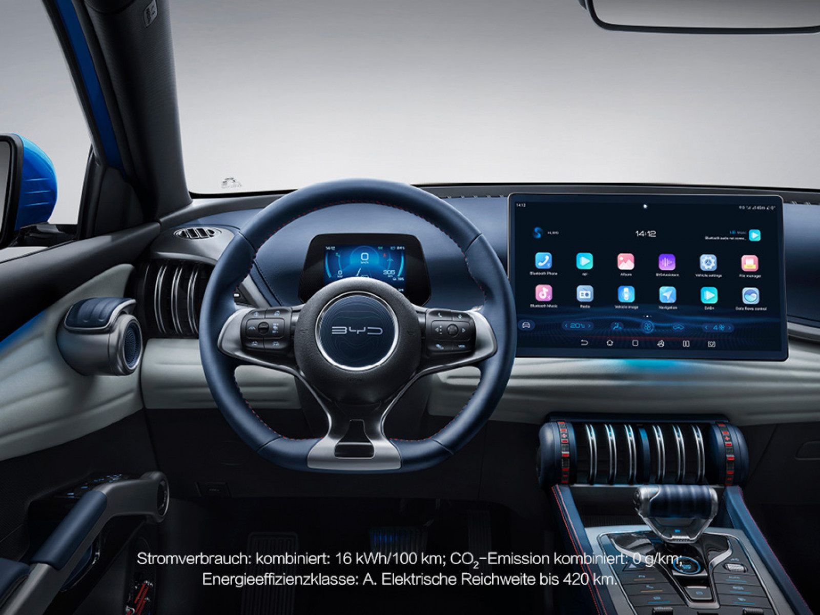 Illustration: POTTHOFF bewegt elektrisch – jetzt brandneu bei uns, der BYD ATTO 3 voller Energie und Stil!