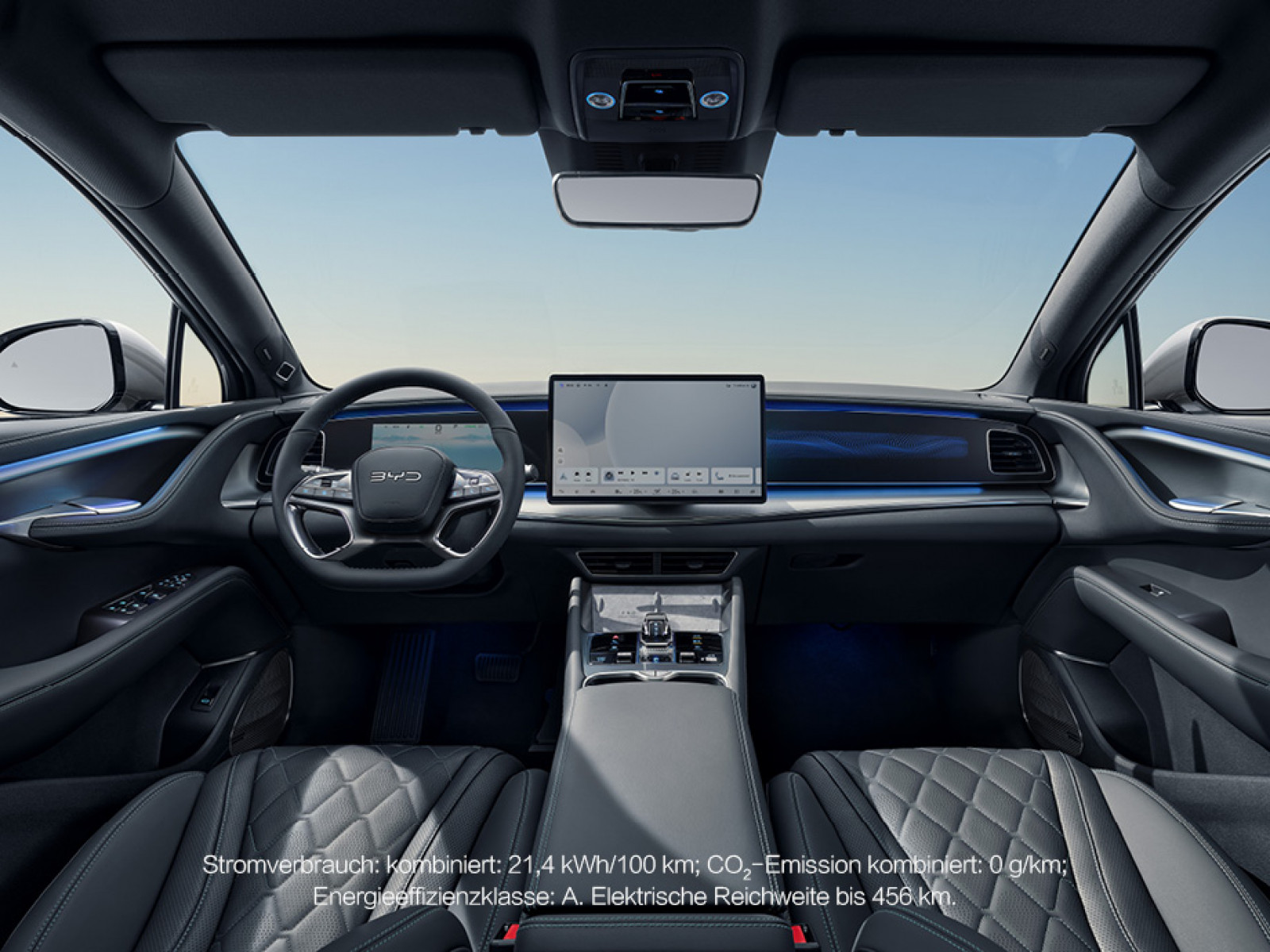 Illustration: Elektrische Freiheit trifft auf Raum und Komfort – mit dem BYD SEALION 7 bei POTTHOFF wird „Build Your Dreams“ Realität.