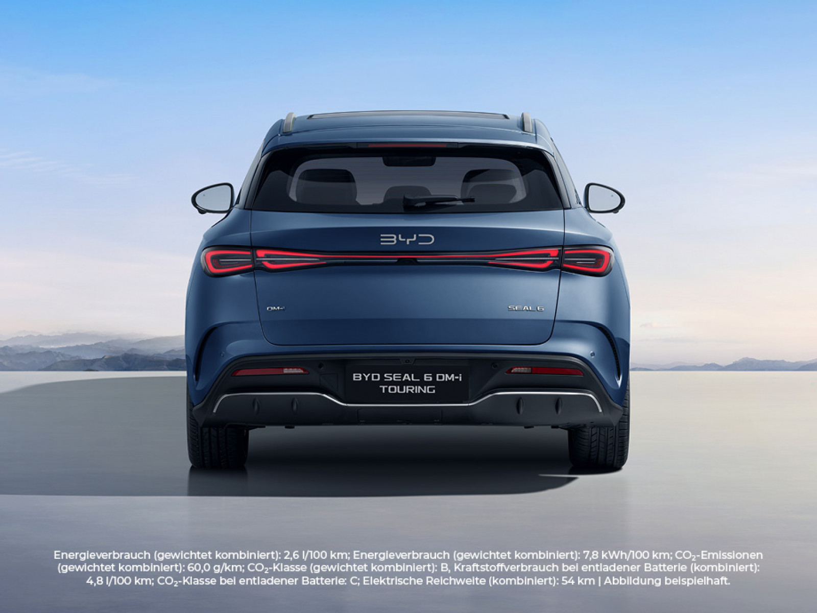 Illustration: Bereit für jede Strecke – der BYD SEAL 6 DM‑i Touring bei POTTHOFF zeigt, wie effiziente Hybridmobilität Alltag und Abenteuer verbindet.
