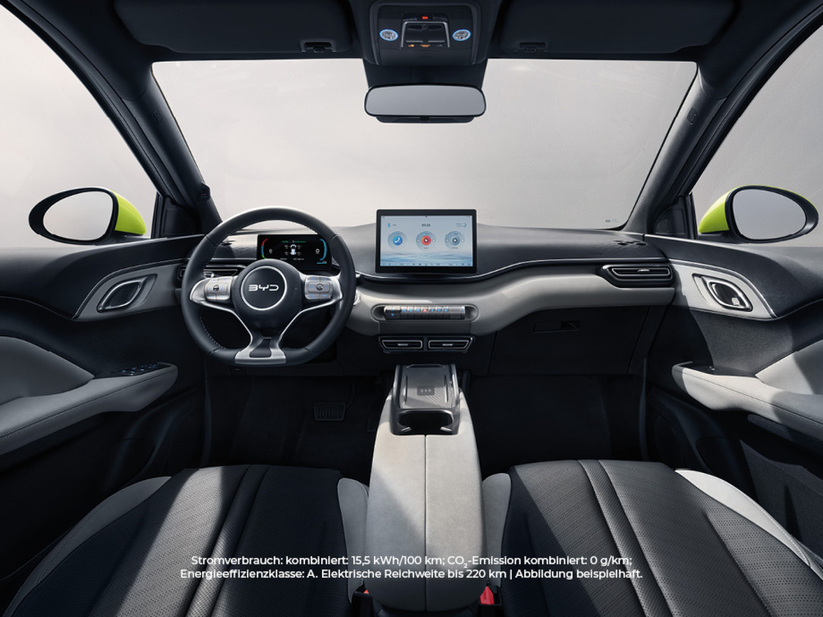 Illustration: Träume fahren elektrisch. Jetzt bei POTTHOFF mit dem neuen BYD DOLPHIN SURF.