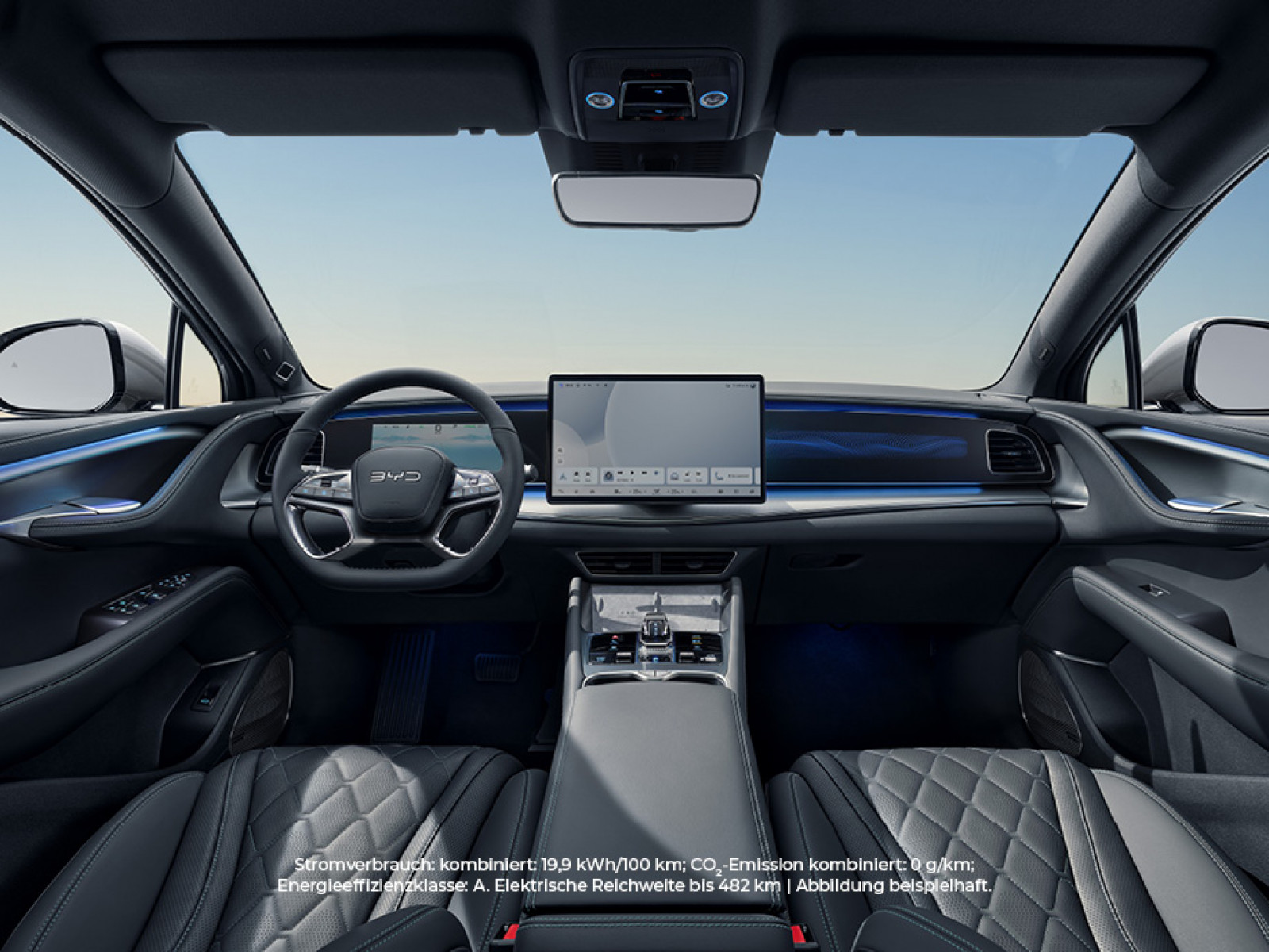 Illustration: Elektrische Freiheit trifft auf Raum und Komfort – mit dem BYD SEALION 7 bei POTTHOFF wird „Build Your Dreams“ Realität.
