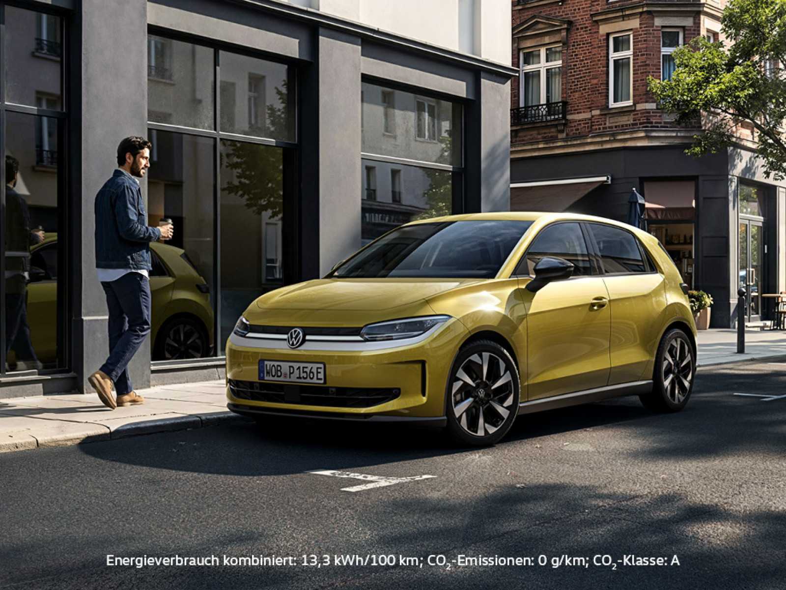 Illustration: WELTPREMIERE: Der VW ID. Polo – jetzt schnell sein und als einer der Ersten fahren, für 99,- € mtl.¹ bei POTTHOFF!