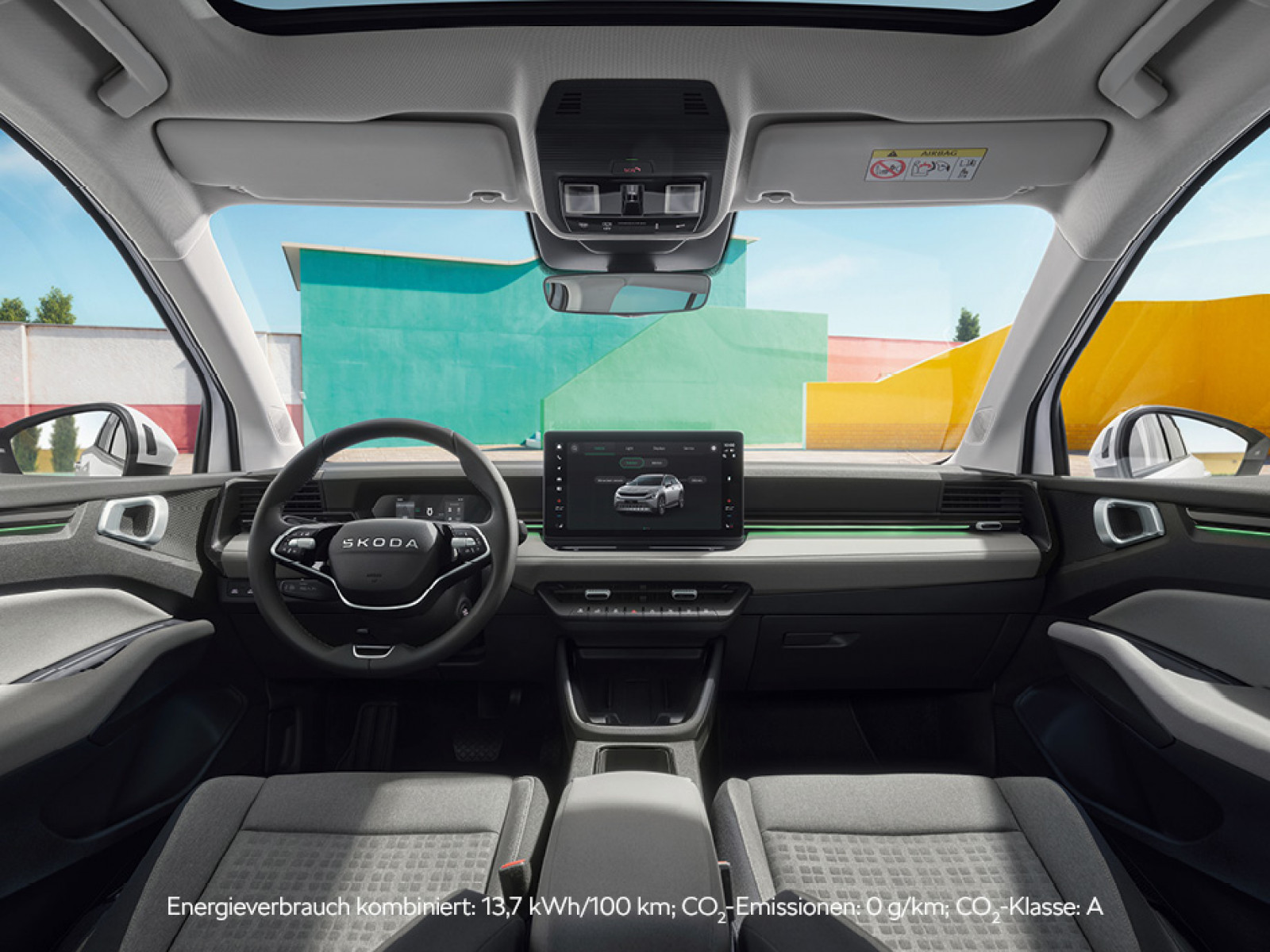 Illustration: Der neue Škoda Epiq im Privat- und Gewerbeleasing schon ab epischen 99,- €¹ mtl.!