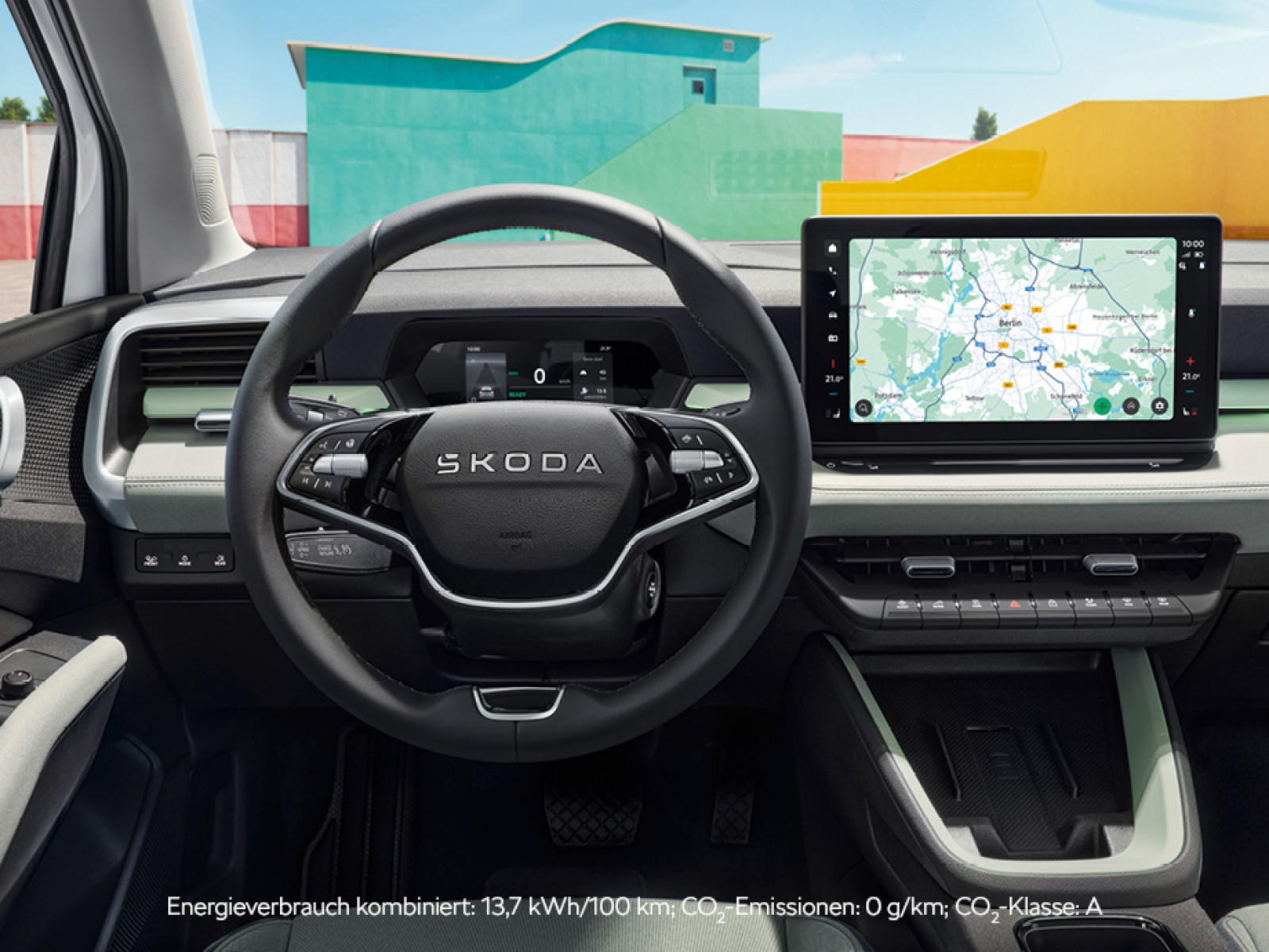 Illustration: Der neue Škoda Epiq im Privat- und Gewerbeleasing schon ab epischen 99,- €¹ mtl.!