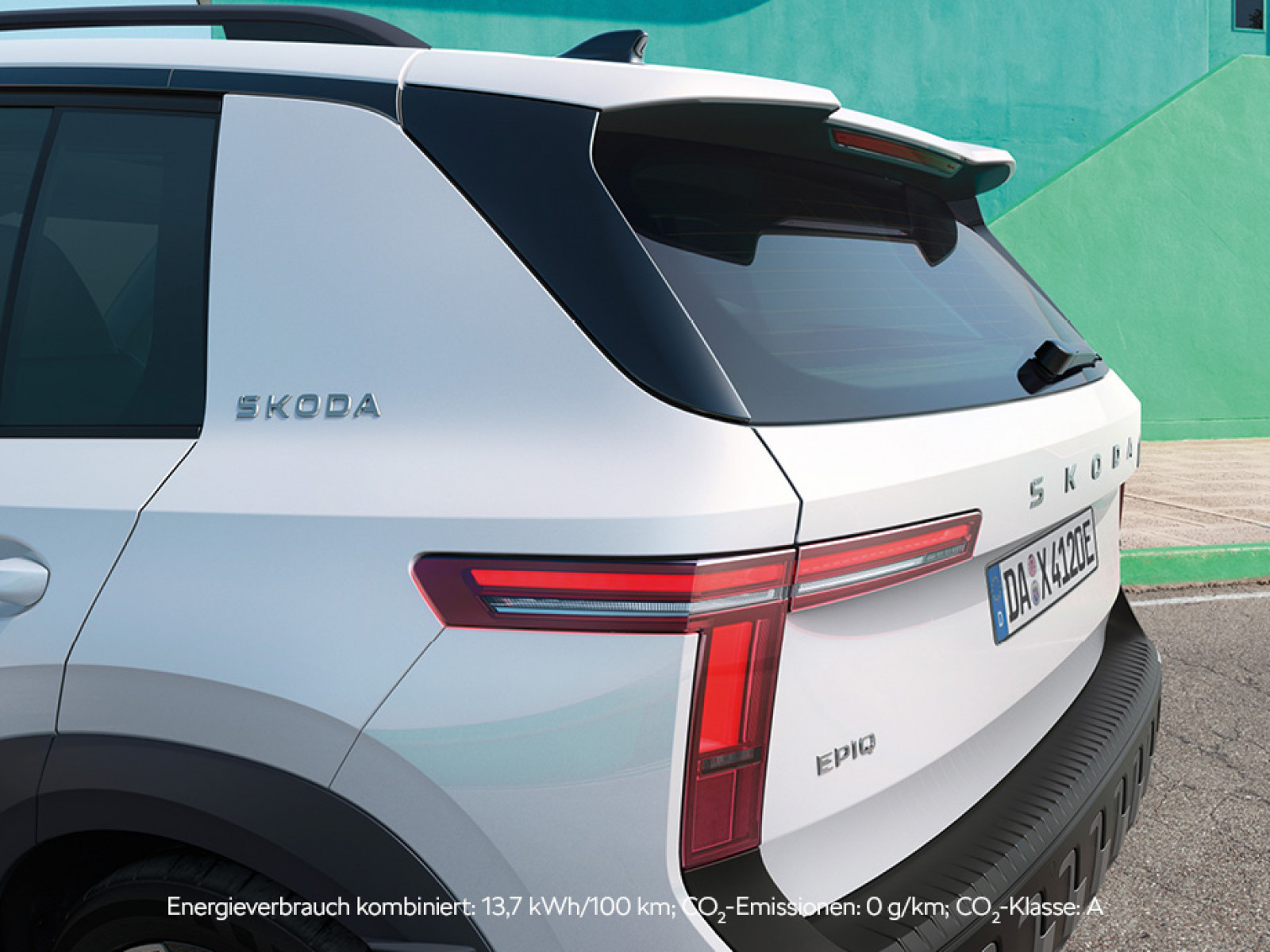 Illustration: Der neue Škoda Epiq im Privat- und Gewerbeleasing schon ab epischen 99,- €¹ mtl.!
