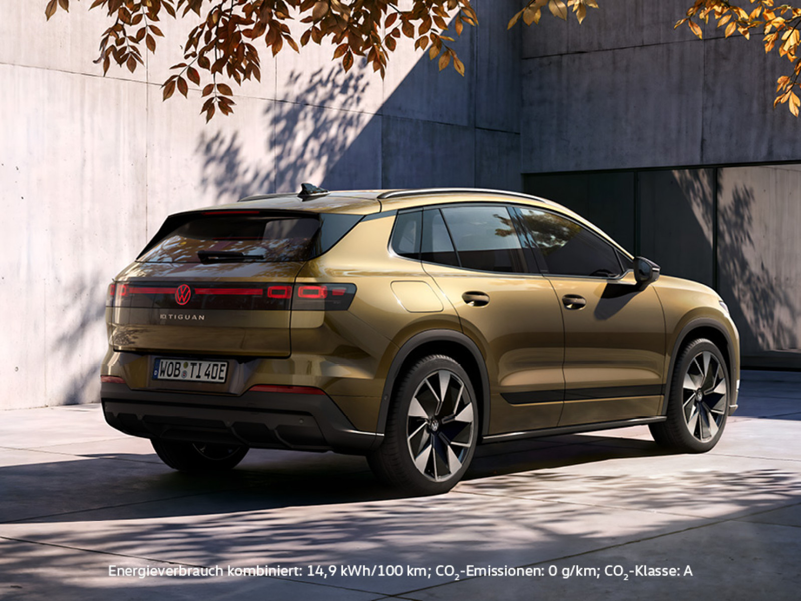 Illustration: So neu. So vertraut. Schon jetzt den brandneuen VW ID. Tiguan im Privatleasing bestellen, ab 259,- €¹ mtl.