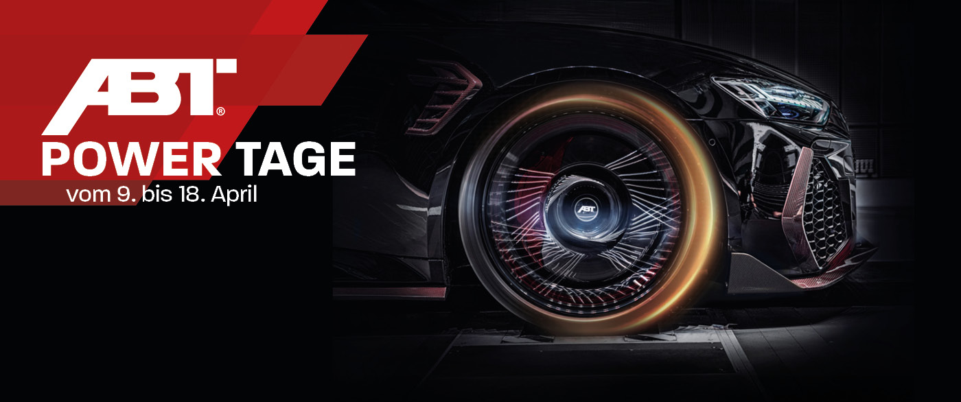 Herobild: Mit ABT Power gestärkt in den Frühling – Jetzt 20 % Rabatt¹ auf ABT Leistungsste...