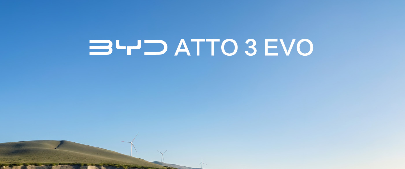 Herobild: Der BYD ATTO 3 EVO für 357,- €¹ im Privatleasing bei POTTHOFF.