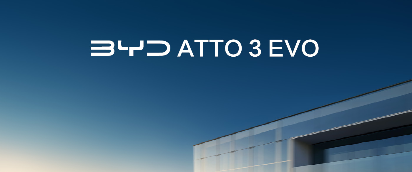 Herobild: Der BYD ATTO 3 EVO für 357,- €¹ im Privatleasing bei POTTHOFF.