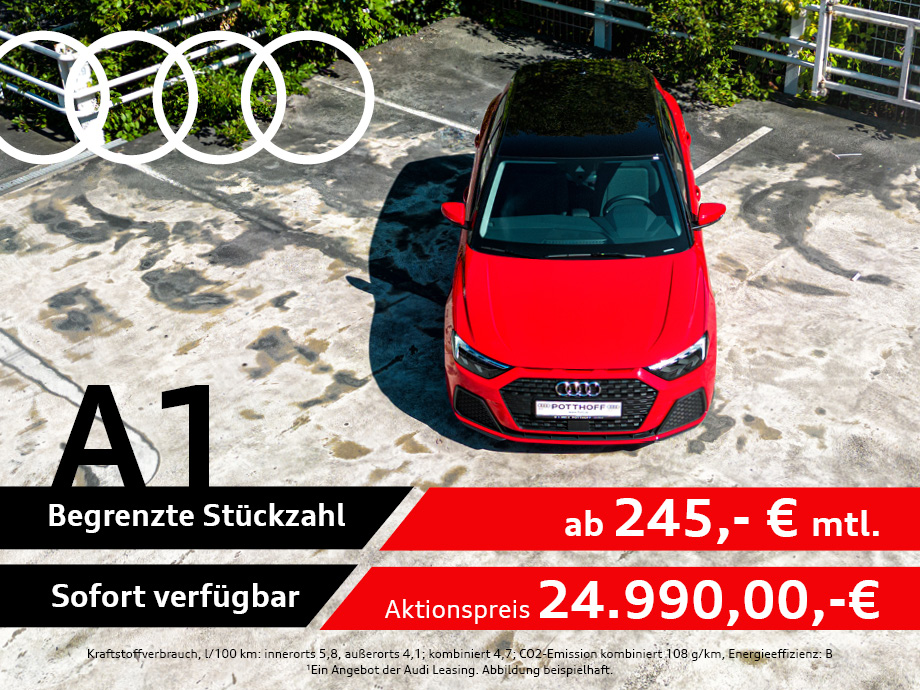 Sommerschlussverkauf! Unsere vorrätigen Audi A1 Sportback jetzt zu