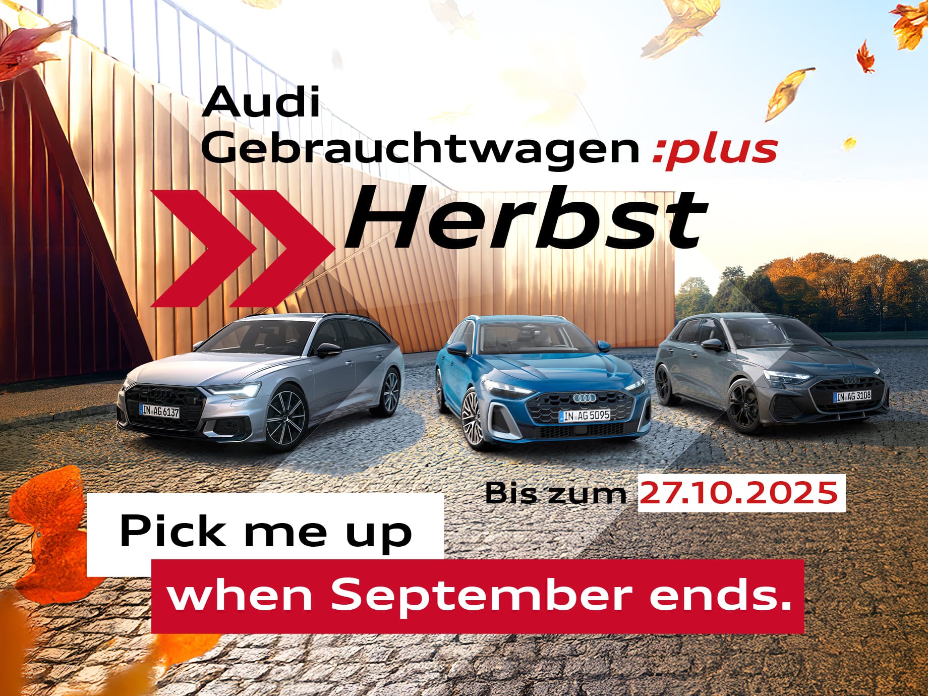 Die Audi Gebrauchtwagen-Wochen – das :plus beim Audi-Kauf! Bis zum 27.10.25 bei POTTHOFF i...