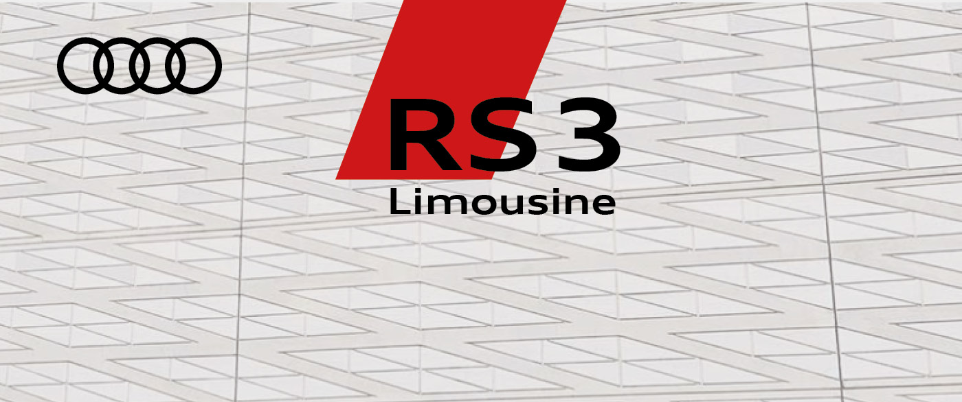Die Audi RS3 Limousine für Gewerbekunden jetzt für 499,- € mtl.¹ Sichern Sie sich die 400 PS Limousine zum Jahresendspurt zu besonders günstigen Konditionen!