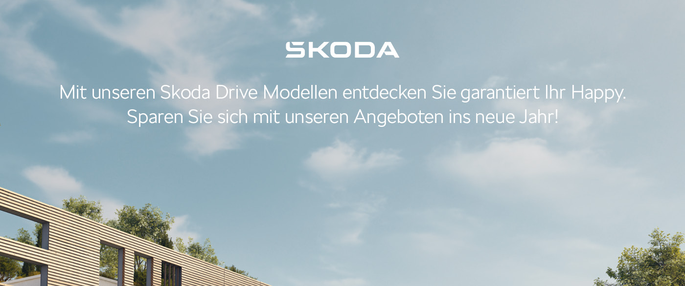Die Škoda Drive Modelle für Privat- und Gewerbekunden – jetzt günstig leasen ab 111,- € mtl.¹