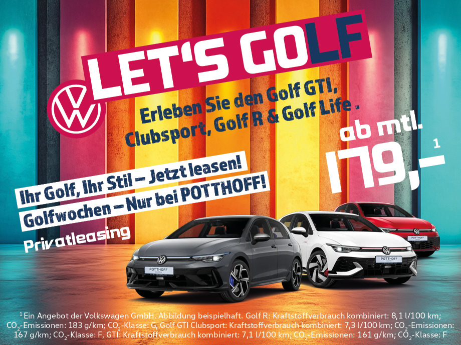 Illustration zur Abbildung des Angebotes: Golfwochen bei POTTHOFF – Nutzen Sie jetzt die ein...