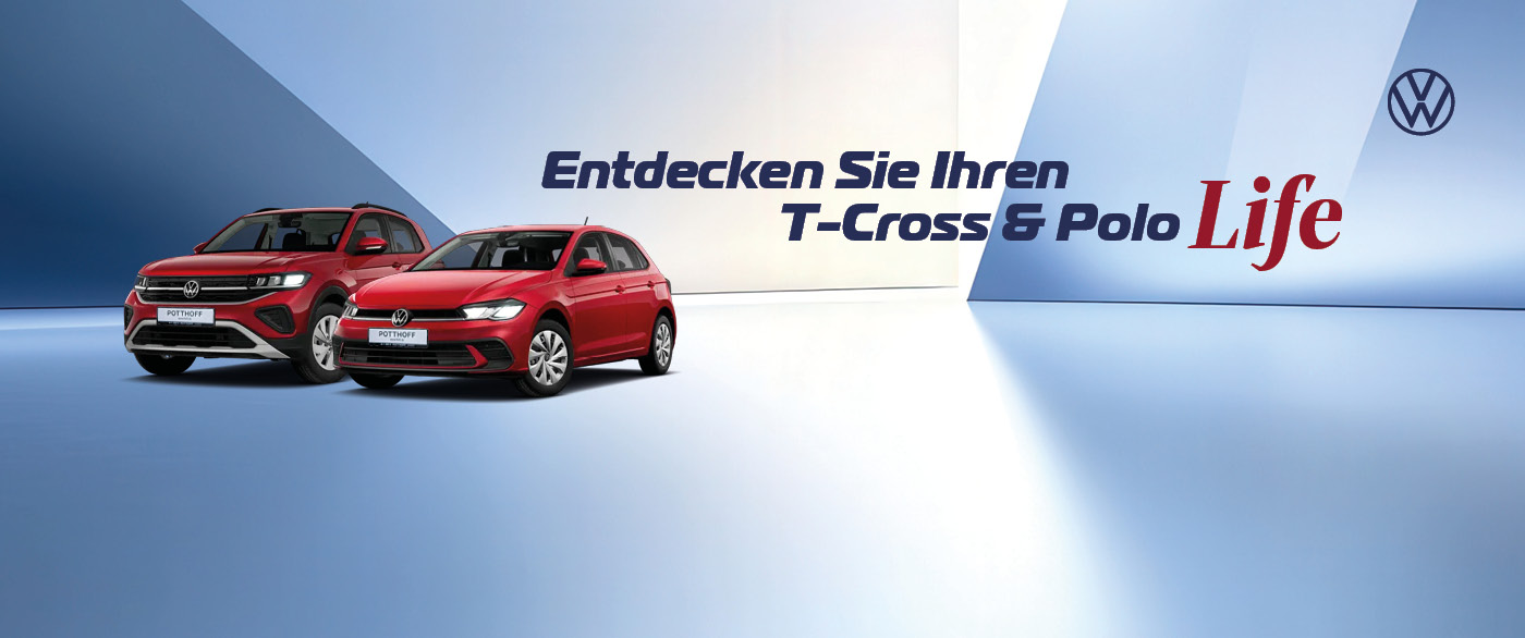 Herobild: Ihr Einstieg in die VW-Welt – stylisch, sicher, smart! Ob Stadtflitzer oder komp...