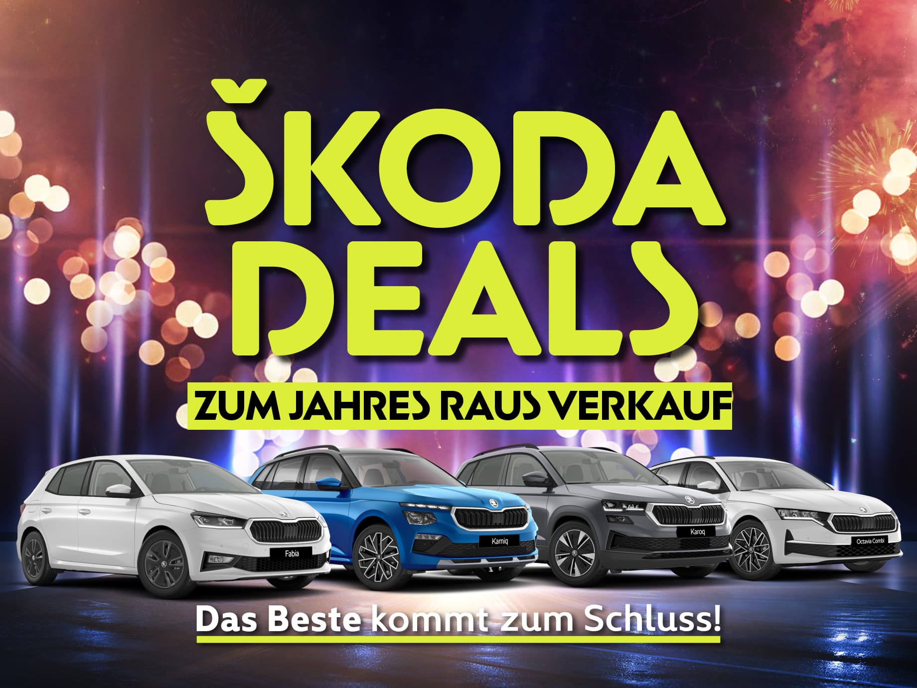 Clever sparen, smart fahren – Unsere Škoda Deals zum Jahres Raus Verkauf bei POTTHOFF