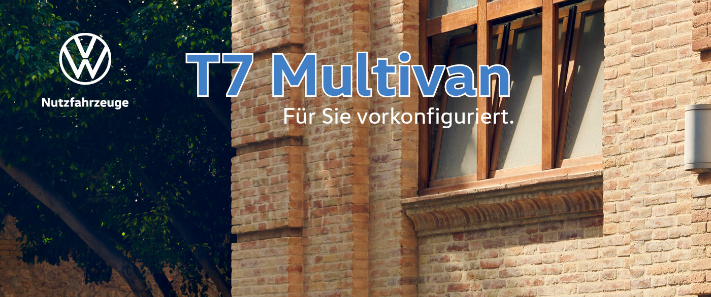 Volkswagen Multivan besonders günstig finanzieren – sichern Sie sich den Allrounder ab 329,- € mtl.¹