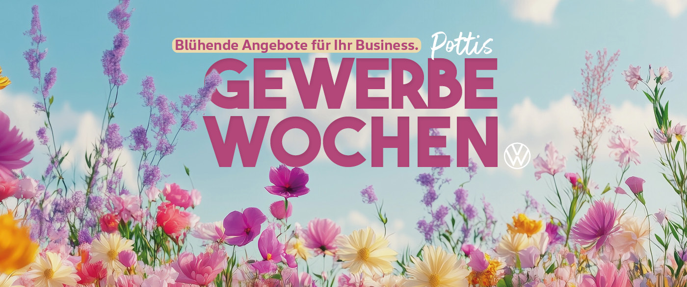 Herobild: Starke Angebote für starke Unternehmen. Jetzt einsteigen und den VW Tiguan R-Lin...