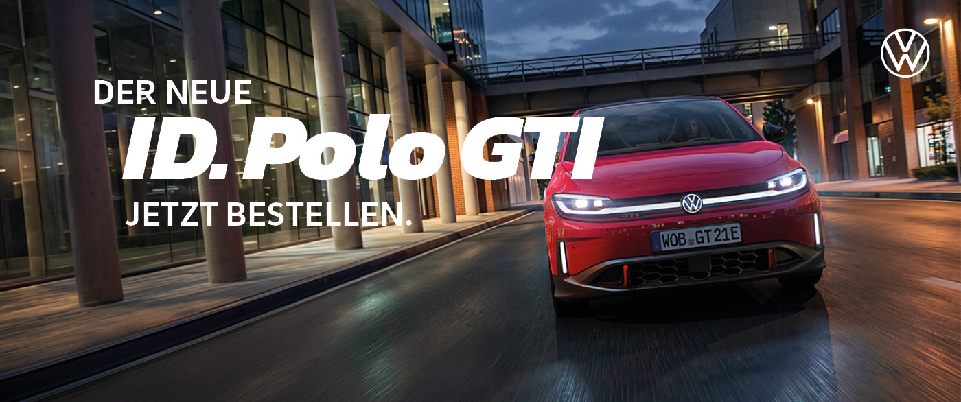 Herobild: Die Legende unter Strom: Der neue ID. Polo GTI im exklusiven Privatleasing-Vorve...