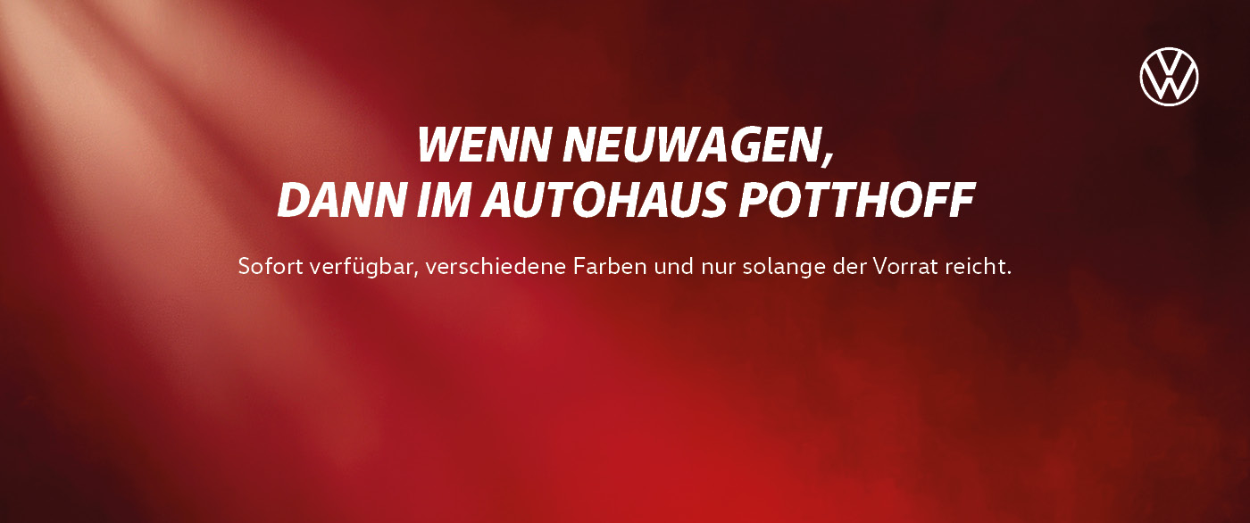Einsteigen und Abfahren – Wir machen Platz in der VW-Neuwagenausstellung!
