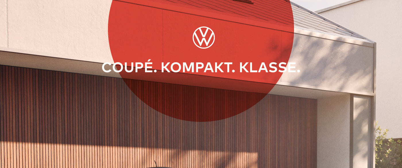 Herobild: Coupé. Kompakt. Klasse. Der VW Taigo als ENERGY Sondermodell im Privatleasing, f...