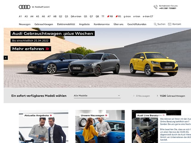 Konfigurieren Sie Ihren neuen Audi