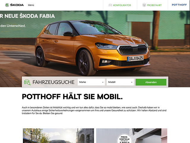 Konfigurieren Sie Ihren neuen ŠKODA