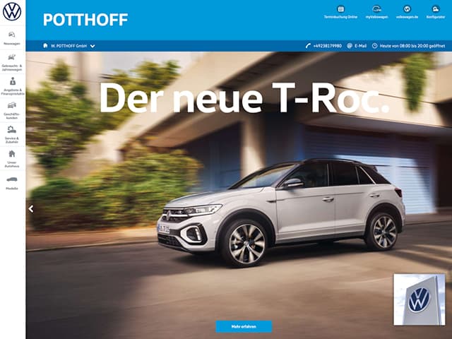 Konfigurieren Sie Ihren neuen Volkswagen