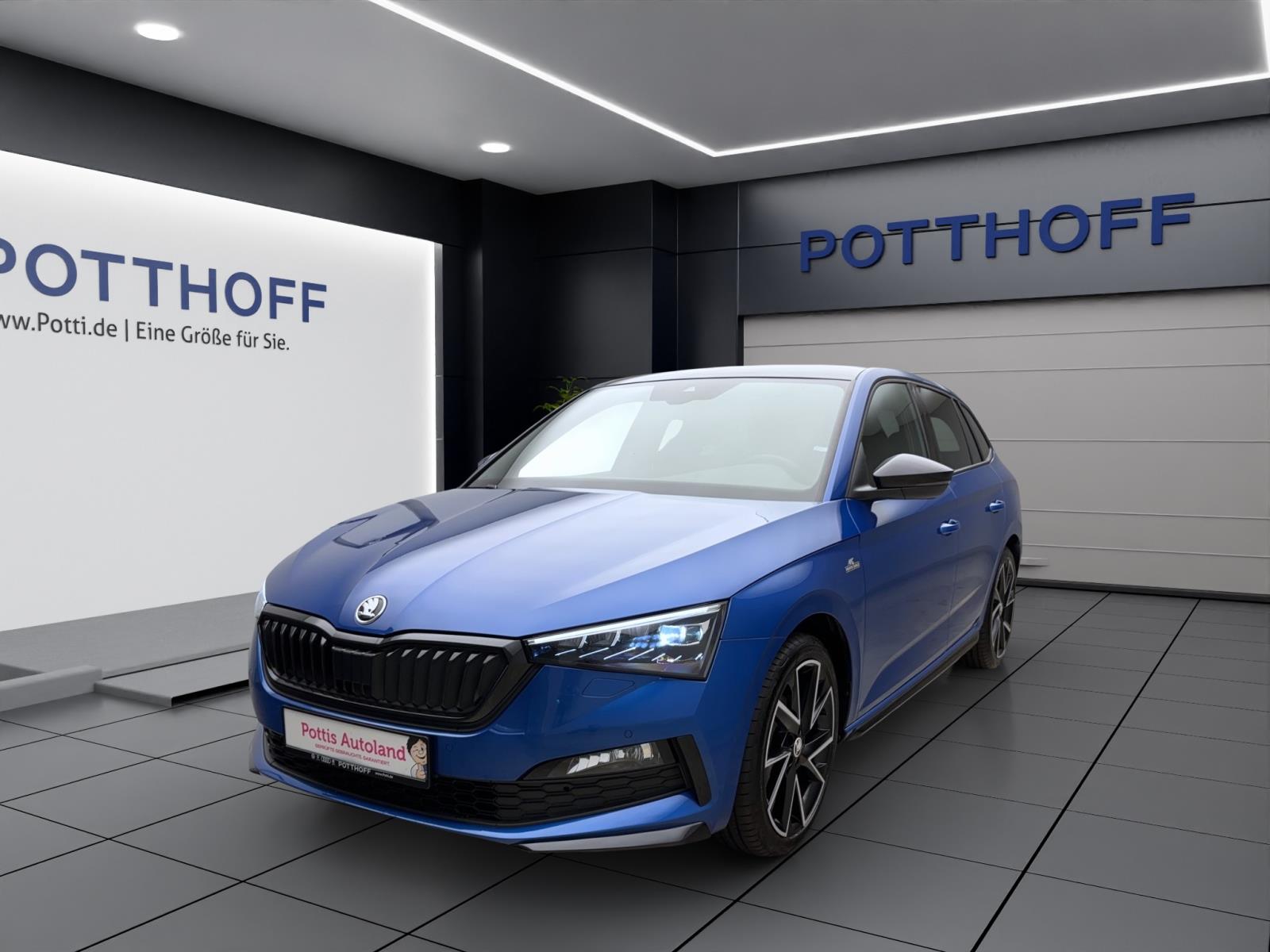 Skoda Scala 1.5 TSI DSG Monte Carlo Pano AHK ACC PDC Kamera LED Navi