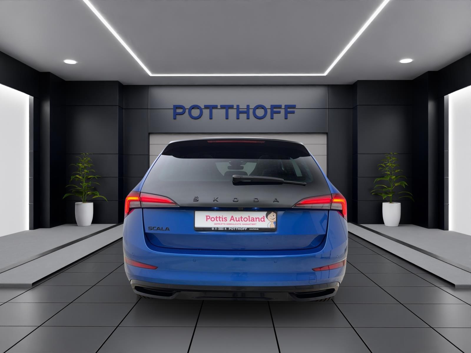 Skoda Scala 1.5 TSI DSG Monte Carlo Pano AHK ACC PDC Kamera LED Navi