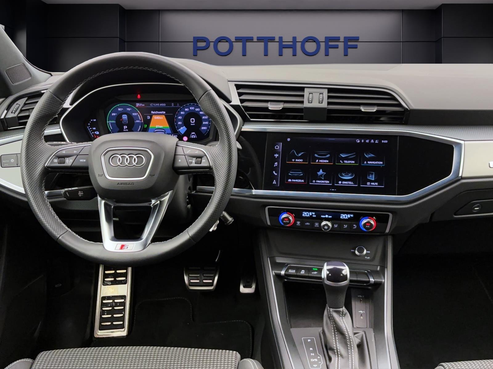Audi Q3 Sportback 45 TFSIe S LINE MATRIX NAVI+ GRA PDC