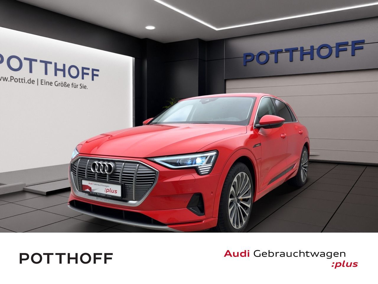 Audi e-tron 55 q. advancedAHK Pano 21Zoll