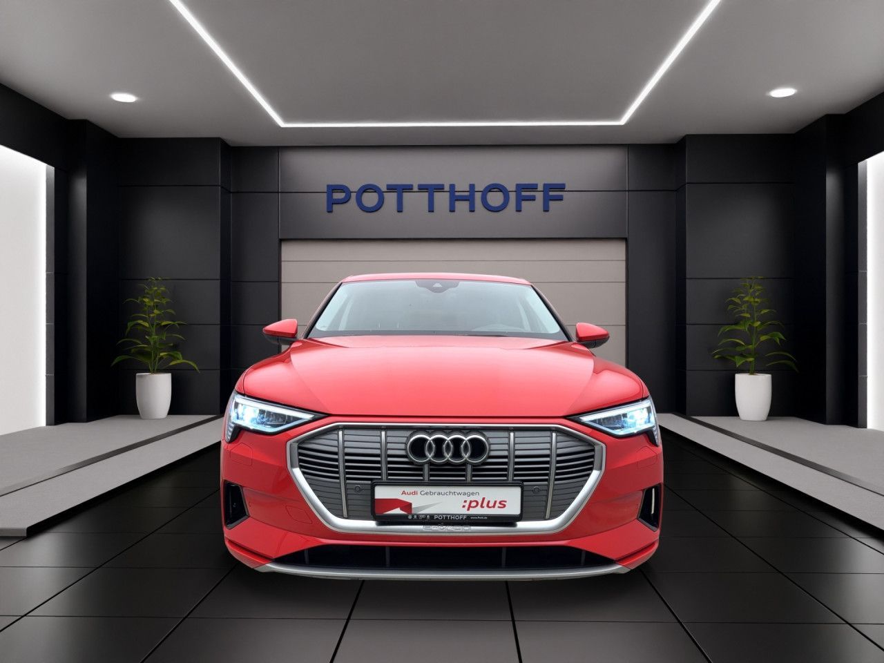 Audi e-tron 55 q. advancedAHK Pano 21Zoll