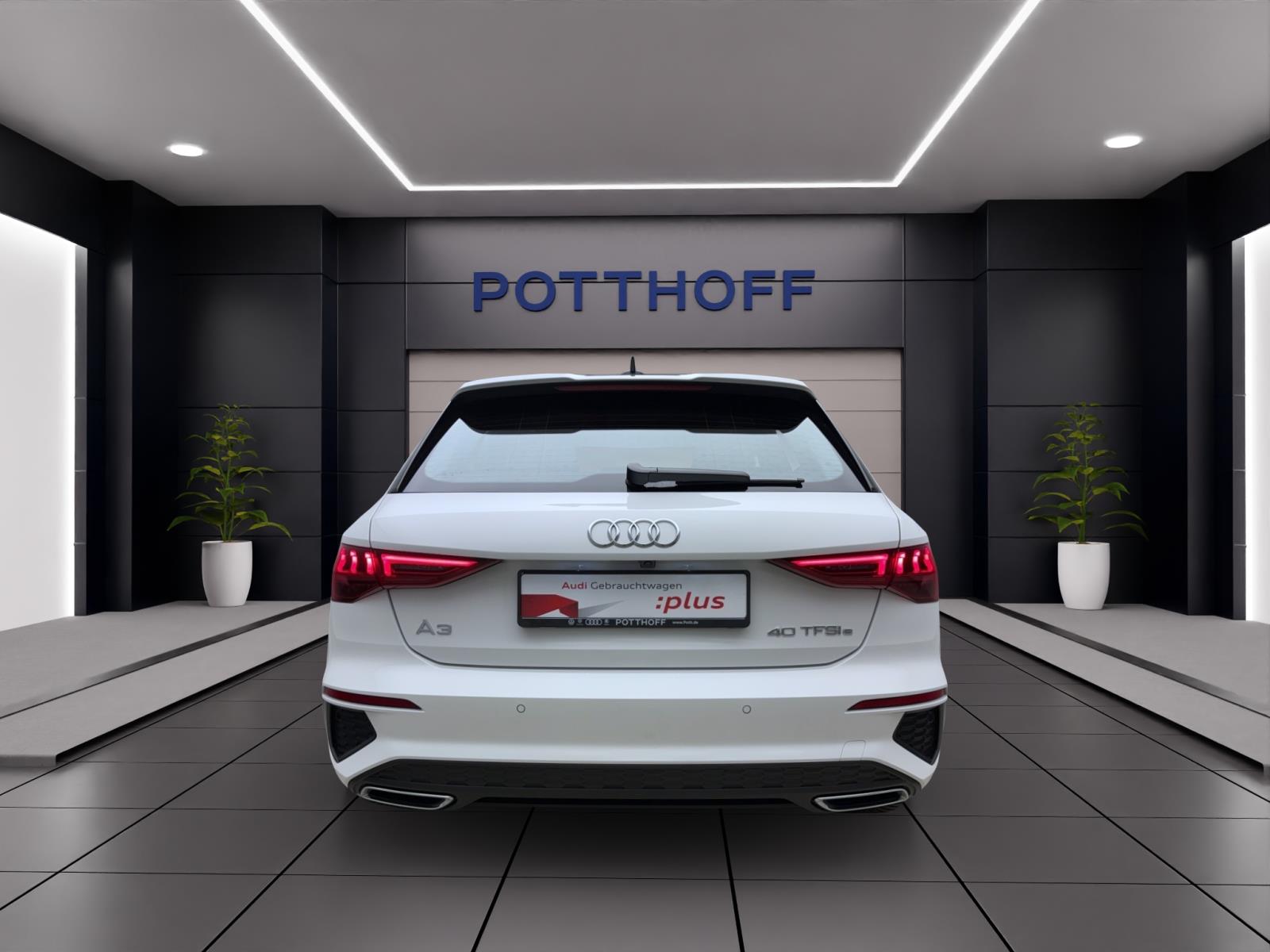 Audi A3 Sportback 40 TFSIe S line ParkAssist Kamera LED Sitzhzg
