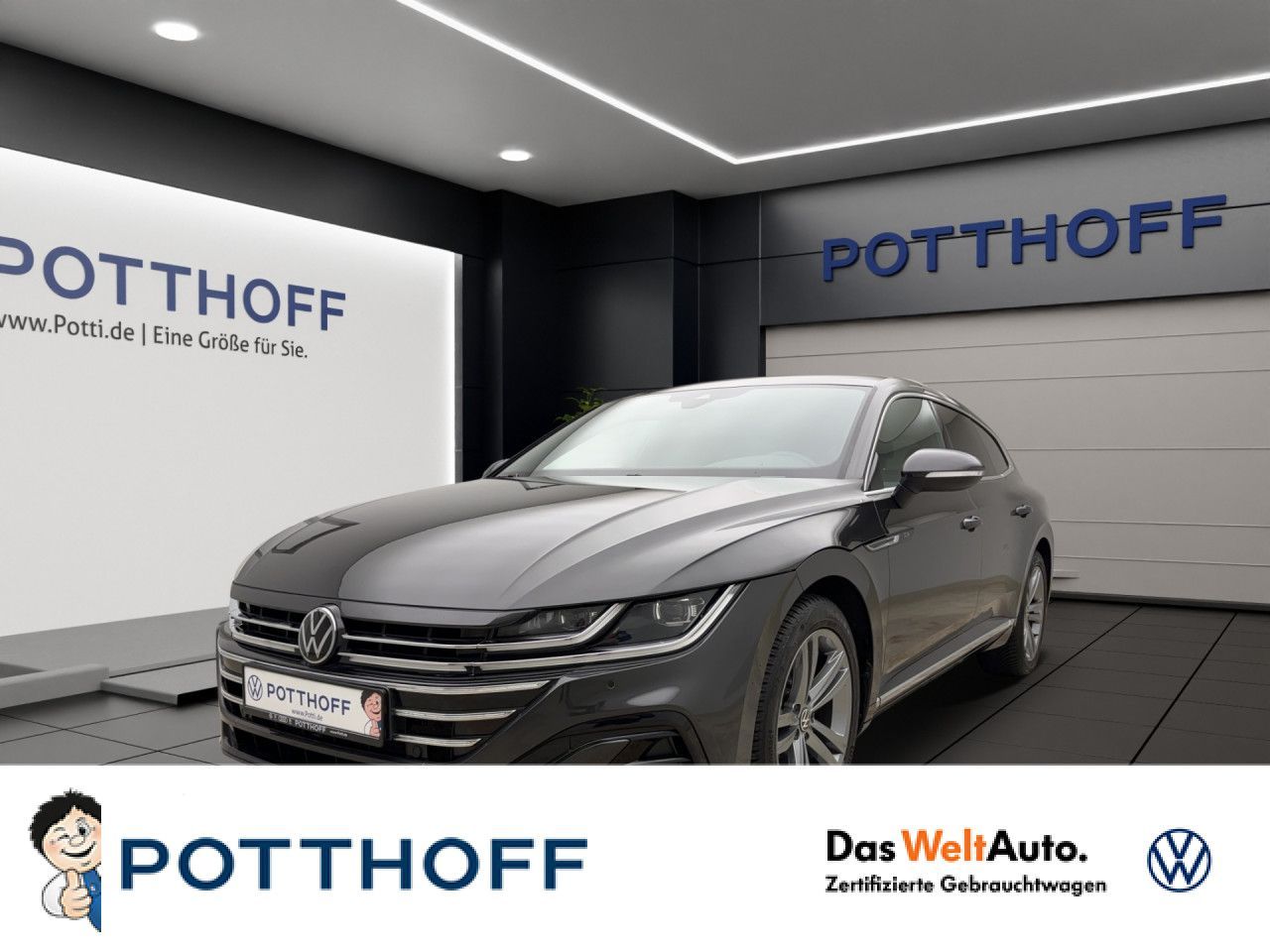 Volkswagen Arteon Shooting Brake 2.0 TDI DSG R-LineNavi AHK IQ.Light ACC Sitzhzg