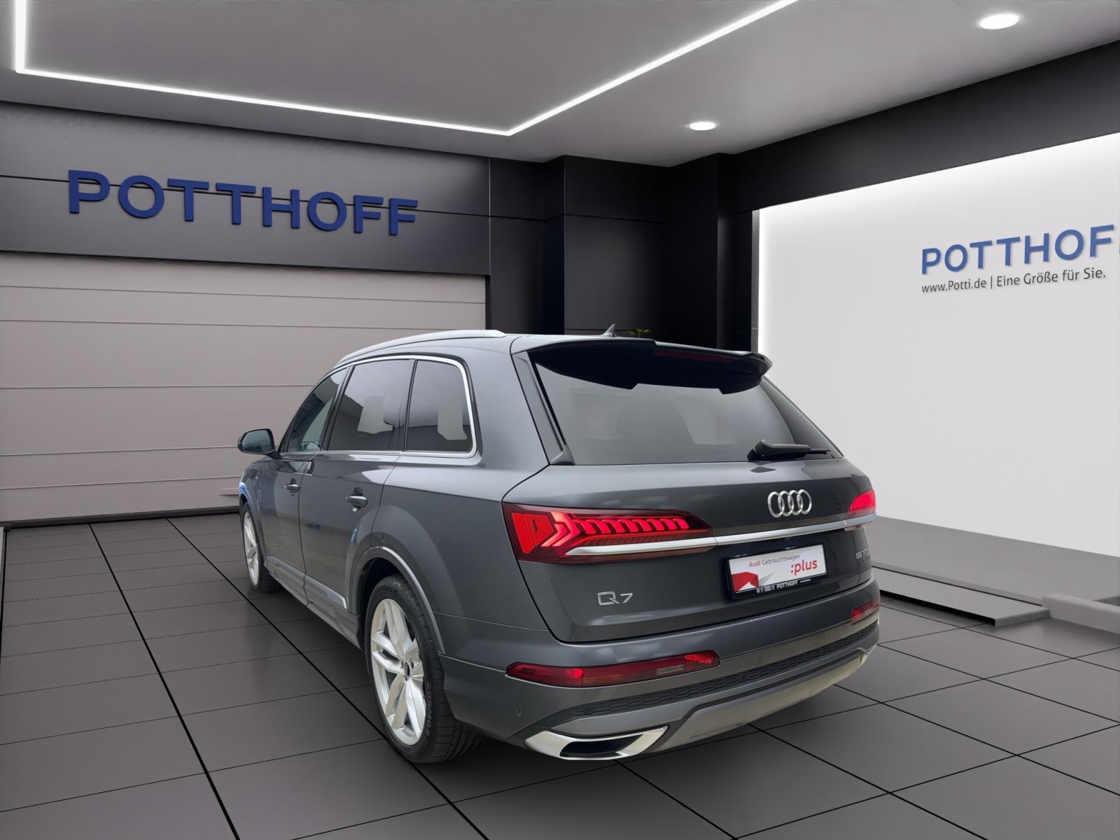 Audi Q7 55 TFSI Q S LINE PANO AHK MATRIX ACC KAMERA B&O