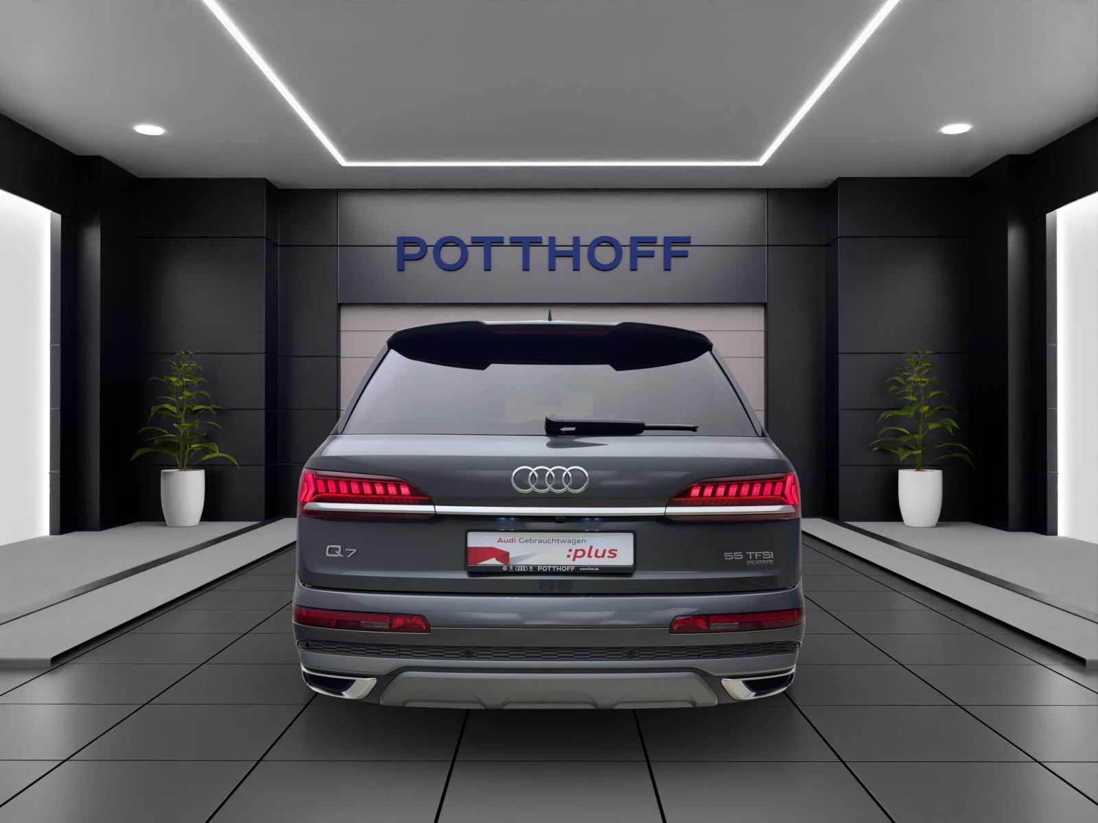 Audi Q7 55 TFSI Q S LINE PANO AHK MATRIX ACC KAMERA B&O