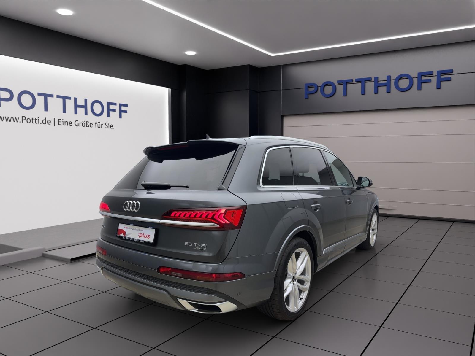 Audi Q7 55 TFSI Q S LINE PANO AHK MATRIX ACC KAMERA B&O