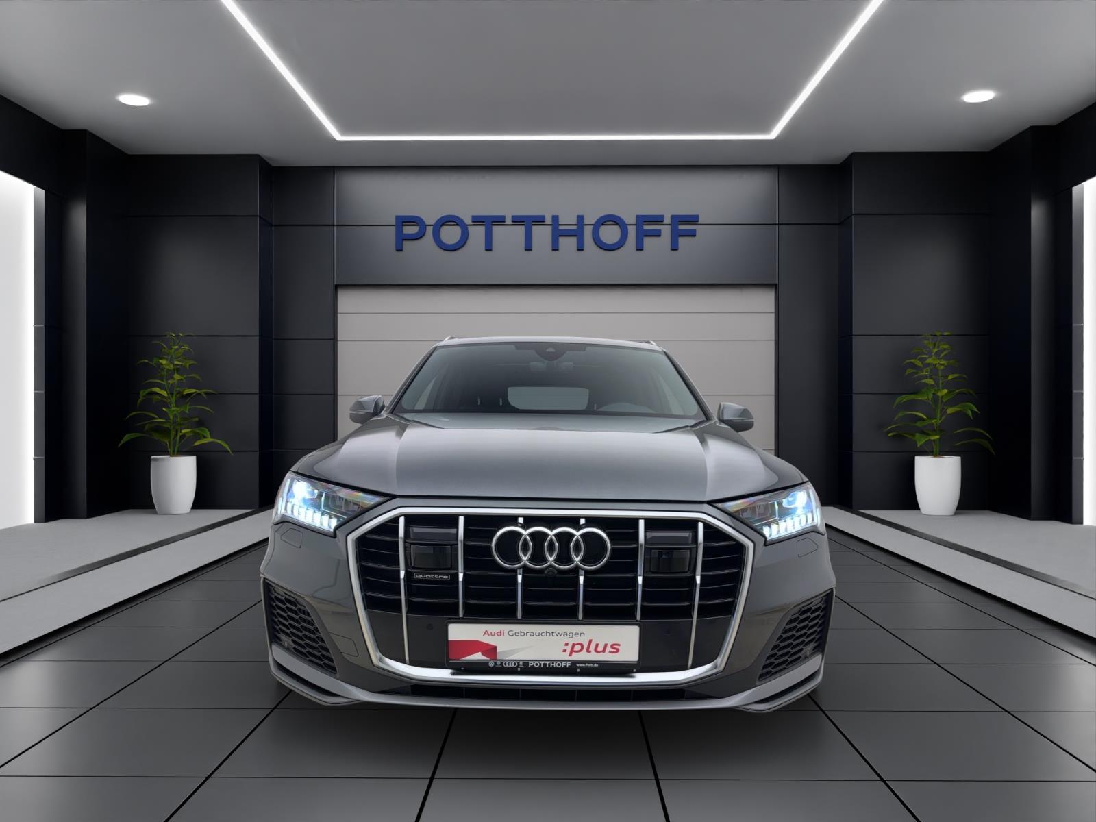 Audi Q7 55 TFSI Q S LINE PANO AHK MATRIX ACC KAMERA B&O